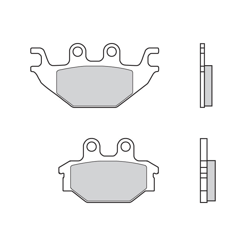 Brembo B-07GR5209 Road (09) Carbon Ceramic Front Brake Pad (07GR52.09)