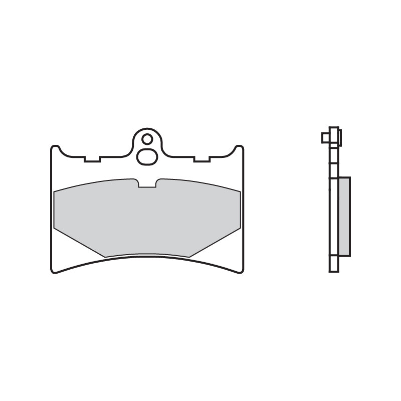 Brembo B-07GR56SC Racing (SC) Sintered Front Brake Pad (07GR56.SC)