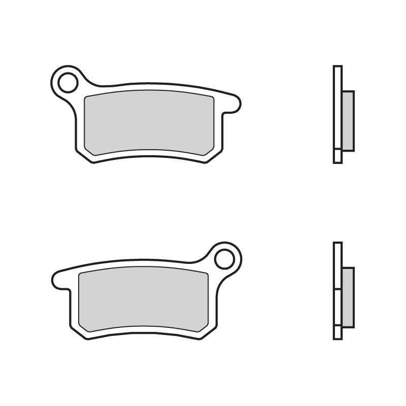 Brembo B-07GR69SX Off Road (SX) Sintered Front Brake Pad (07GR69.SX)