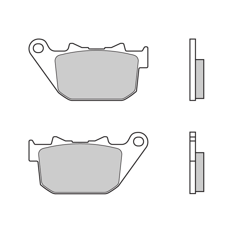 Brembo B-07HD14SP Road (SP) Sintered Rear Brake Pad (07HD14.SP)