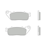 Brembo B-07HO13CC Road (CC) Carbon Ceramic Rear Brake Pad (07HO13.CC)