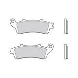 Brembo B-07HO4206 Road (06) Carbon Ceramic Front/Rear Brake Pad (07HO42.06)