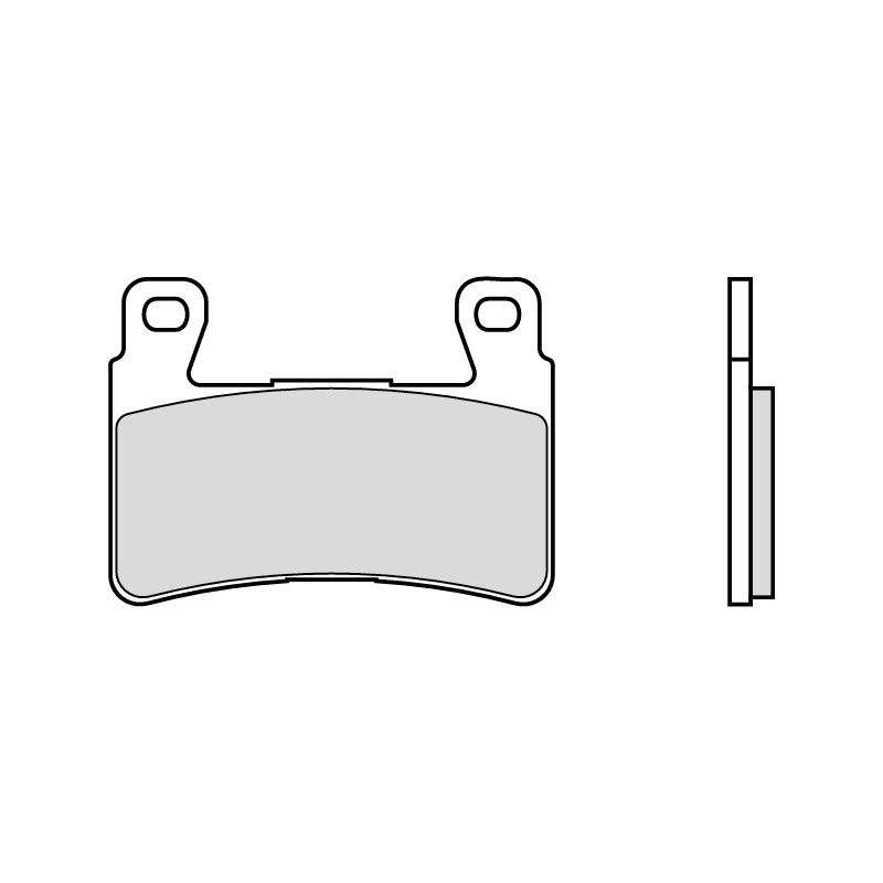 Brembo B-07HO4507 Road (07) Carbon Ceramic Front/Rear Brake Pad (07HO45.07)