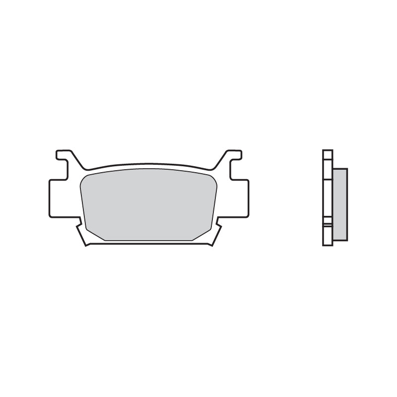 Brembo B-07HO58SD Off Road (SD) Sintered Front/Rear Brake Pad (07HO58.SD)