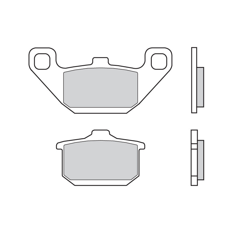 Brembo B-07KA0808 Road (08) Carbon Ceramic Front Brake Pad (07KA08.08)