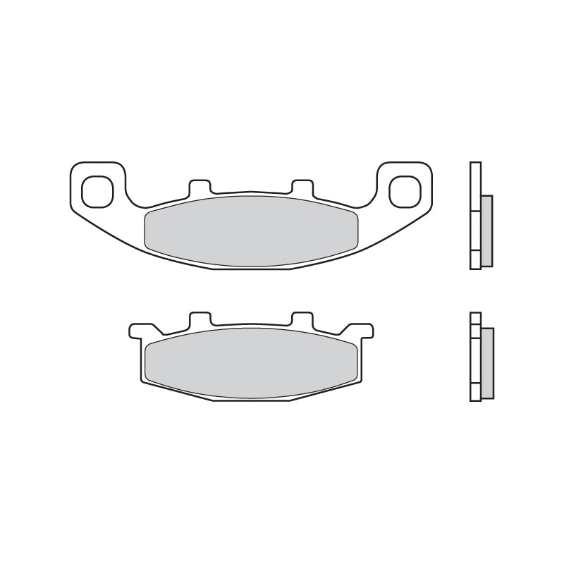 Brembo B-07KA0933 Road (33) Carbon Ceramic Front Brake Pad (07KA09.33)