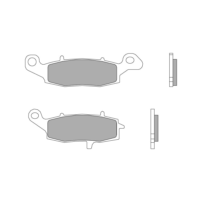 Brembo B-07KA1907 Road (07) Carbon Ceramic Front Brake Pad (07KA19.07)