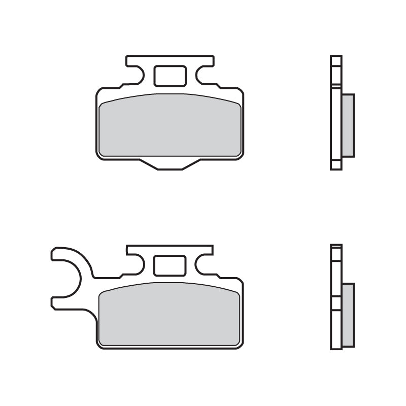 Brembo B-07KA27SD Off Road (SD) Sintered Front Brake Pad (07KA27.SD)