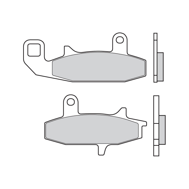 Brembo B-07SU15SA Road (SA) Sintered Front Brake Pad (07SU15.SA)