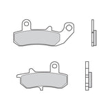 Brembo B-07SU1718 Road (18) Carbon Ceramic Rear Brake Pad (07SU17.18)