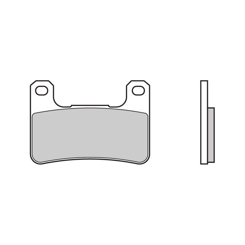 Brembo B-07SU27SA Road (SA) Sintered Front Brake Pad (07SU27.SA)