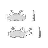 Brembo B-07YA2206 Road (06) Carbon Ceramic Front/Rear Brake Pad (07YA22.06)