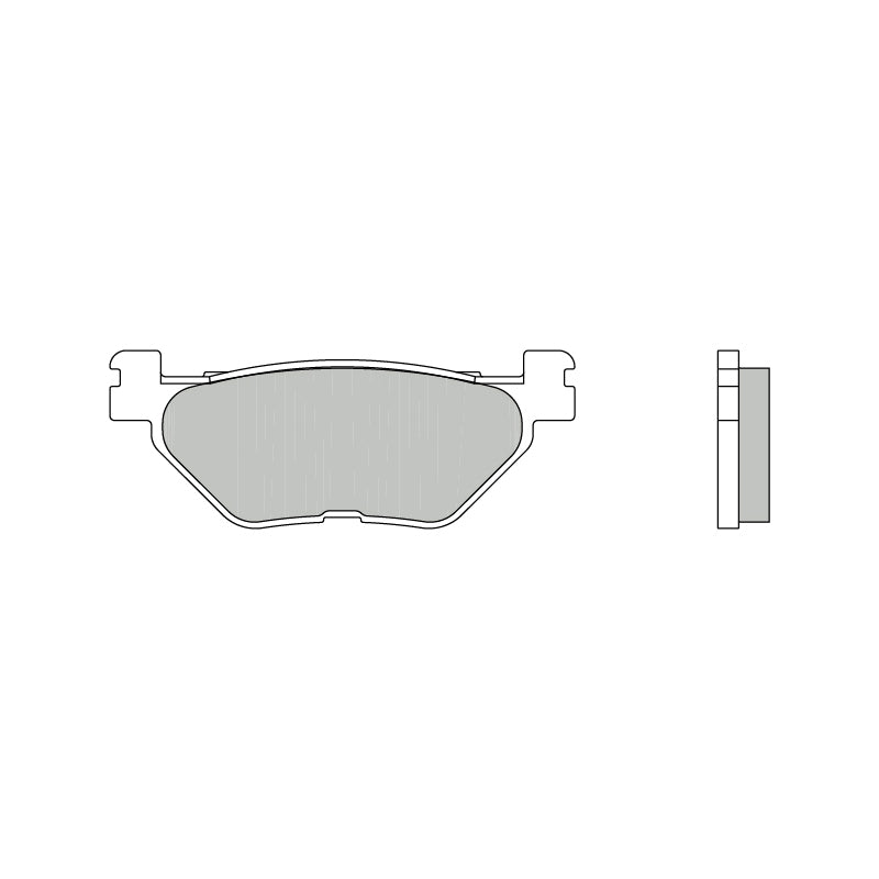 Brembo B-07YA39SP Road (SP) Sintered Rear Brake Pad (07YA39.SP)