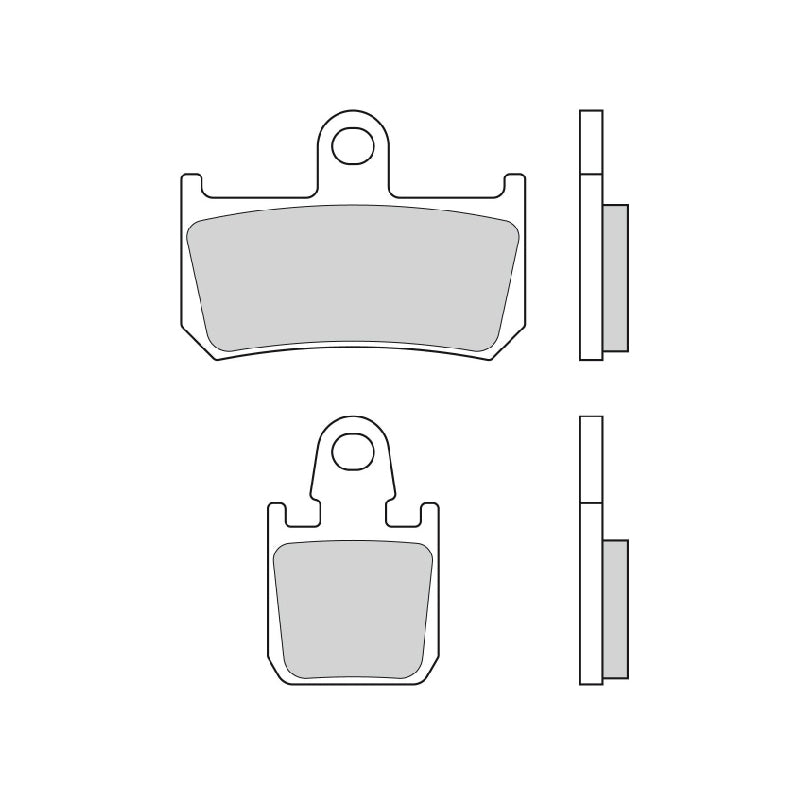 Brembo B-07YA46RC Racing (RC) Carbon Ceramic Front Brake Pad (07YA46.RC)