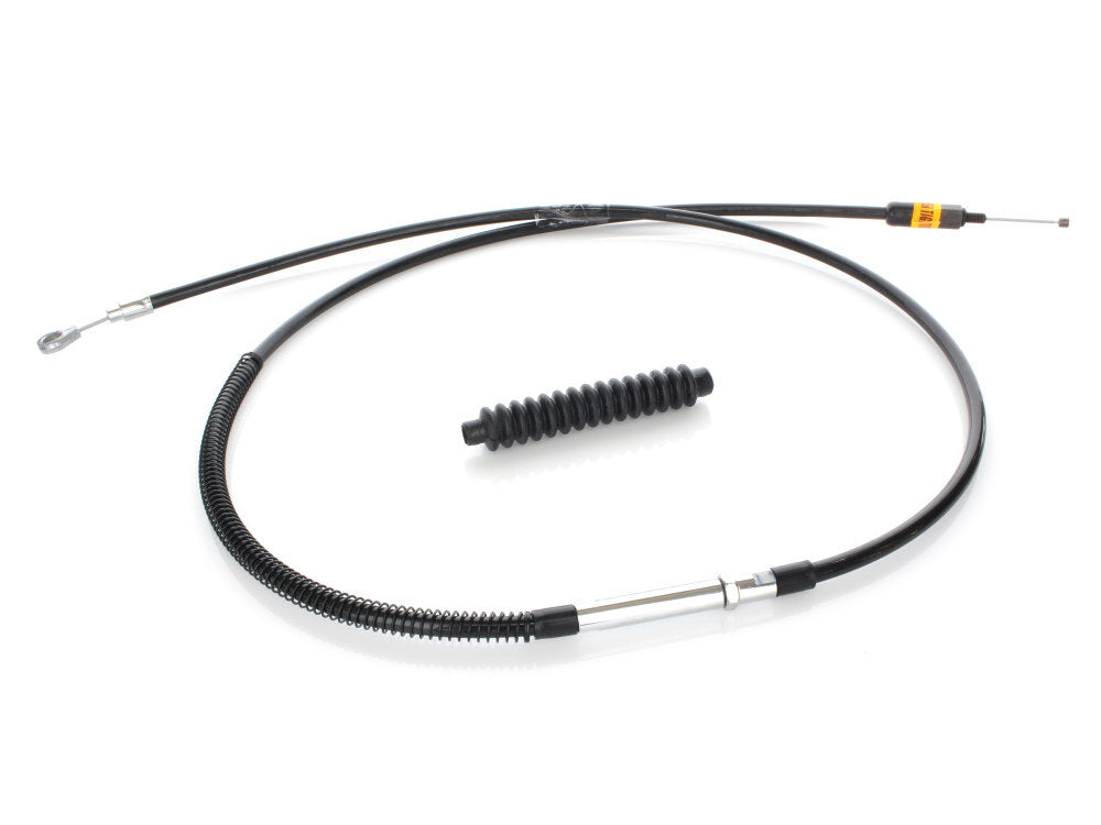 Barnett B-101-30-10006 Black Vinyl 68" Long Clutch Cable for Big Twin 87-06 5 Speed