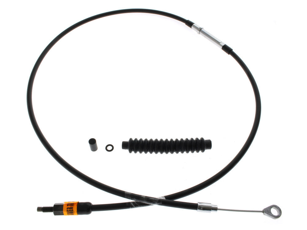 Barnett B-101-30-10021 Black Vinyl 57" Long Clutch Cable for Sportster 86-21