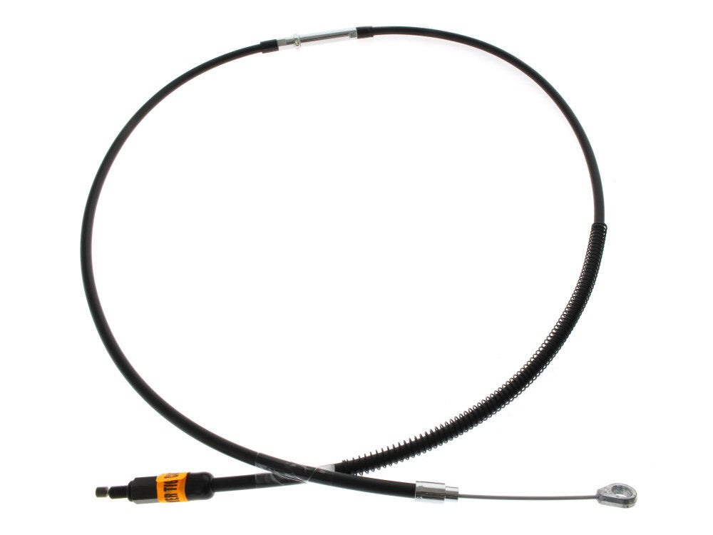 Barnett B-101-30-10054 Black Vinyl 63" Long Clutch Cable for Big Twin 07-Up 6 Speed