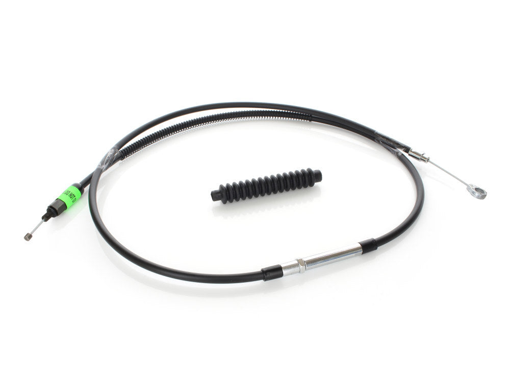 Barnett B-101-30-10062 Black Vinyl 68" Long Clutch Cable for Big Twin 07-Up 6 Speed