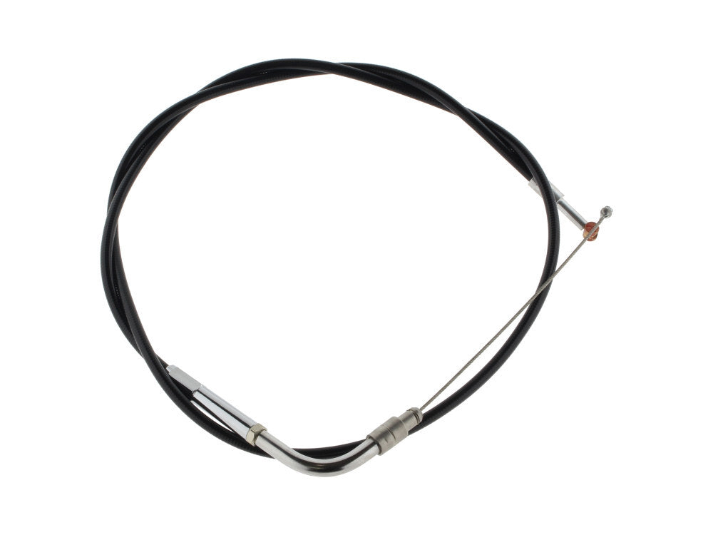 Barnett B-101-30-30048 Black Vinyl 34" Long Throttle Cable for Big Twin 96-17