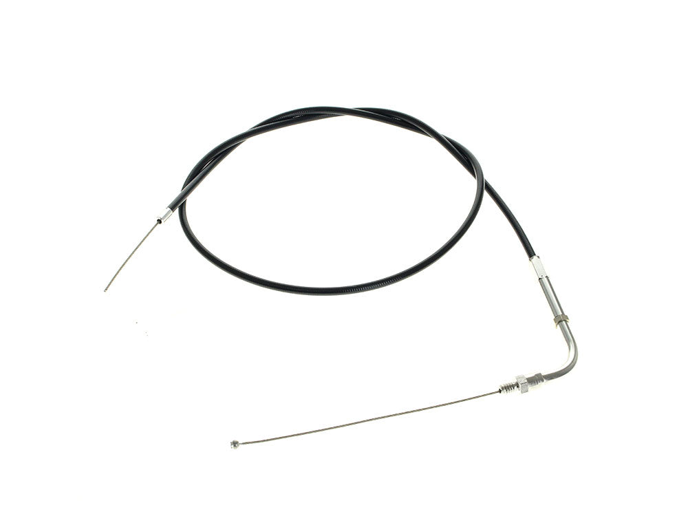 Barnett B-101-30-30903 Black Vinyl Thread 33" Long Throttle Cable for Big Twin 68-75/Sportster 74-Early 76