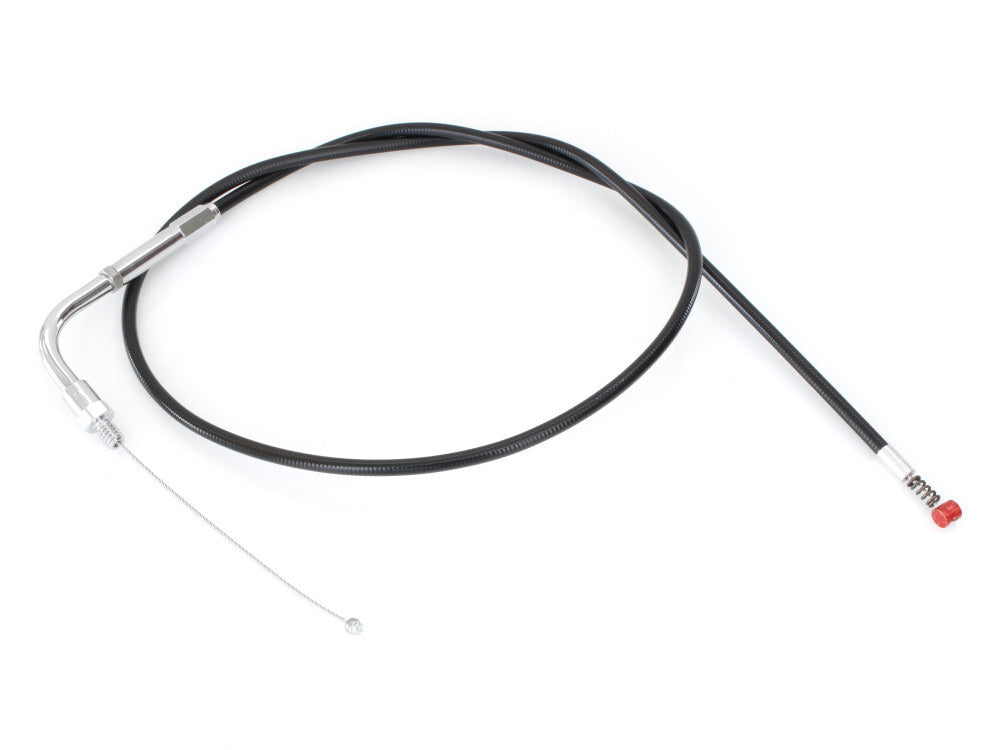 Barnett B-101-30-40014 Black Vinyl 32" Long Idle Cable for Big Twin 90-95