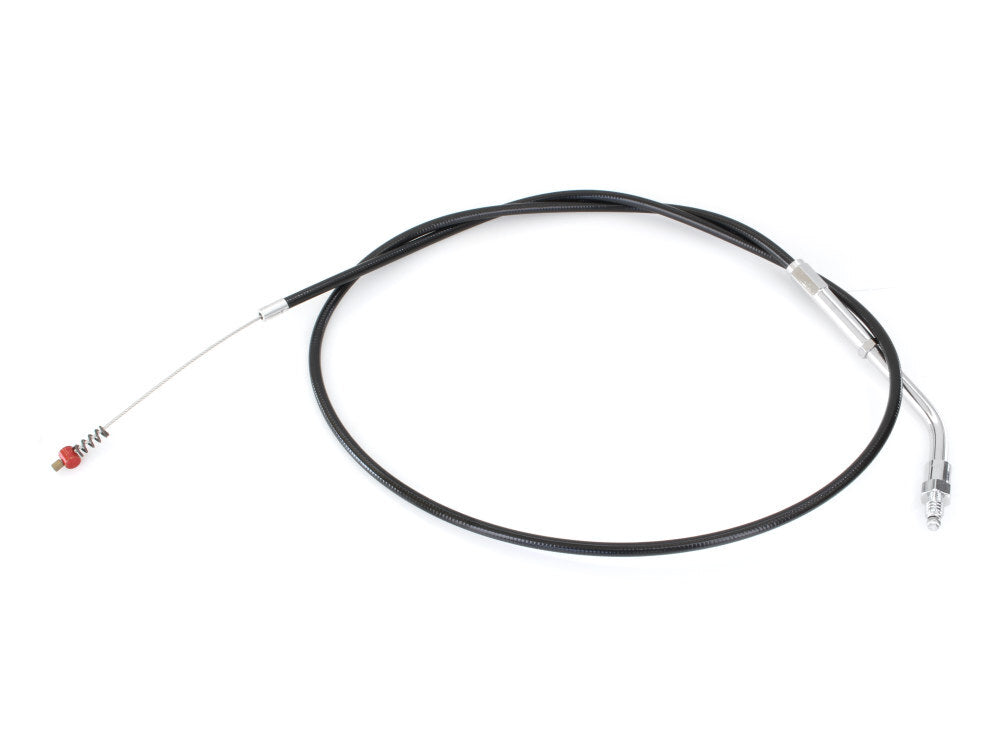 Barnett B-101-30-40024 Black Vinyl 33" Long Idle Cable for Big Twin 81-88