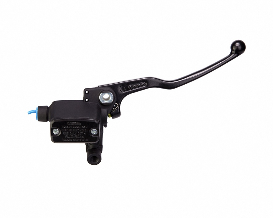 Brembo PS13 Brake Master Cylinder w/Reservoir Black for most Aprilia/Cagiva/Ducati/KTM/Moto Guzzi/Yamaha Models