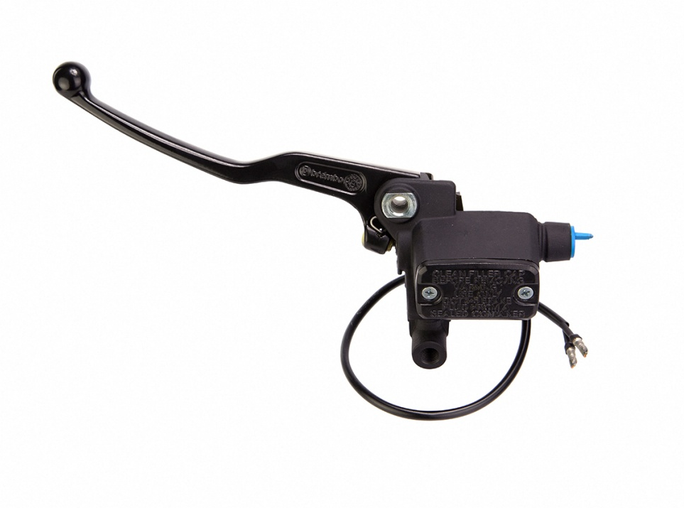 Brembo PS13 Clutch Master Cylinder w/Switch Black for Ducati Monster 620 Dark/I.E./S.I.E./800/S.I.E./Supersport 620/800