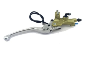 Brembo PSC15 Brake Master Cylinder w/Lever Gold/Silver for most Ducati/Honda/Husqvarna/Kawasaki/Triumph/Yamaha Models