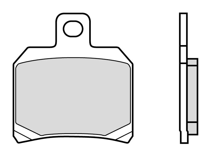 Brembo B-107694910 ID450 Rear Brake Pads (107.6949.10)