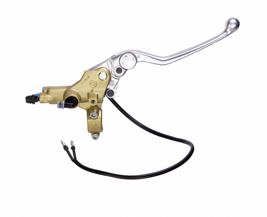 Brembo PSC16 Brake Master Cylinder w/Lever Gold/Silver for Ducati Monster S2R 800/S4R 06/Supersport 1000 06/DS 05/S 03