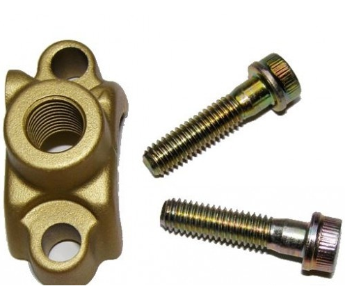 Brembo Clamp Kit Gold Colour for Ducati Monster 900