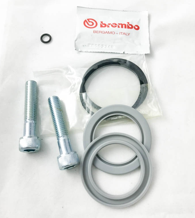 Brembo Brake Caliper 48mm Seal Set No Pistons (Brembo 2 Piston F09 Caliper) for most BMW/Moto Guzzi Models