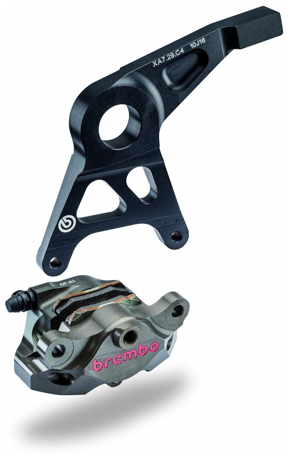 Brembo Rear Caliper Kit+Bracket Black for Honda CBR 1000RR 08-16/1000RR SP 14-16