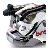 Brembo P4 34 84mm Rear Caliper Kit Nickel for Aprilia/Ducati Models