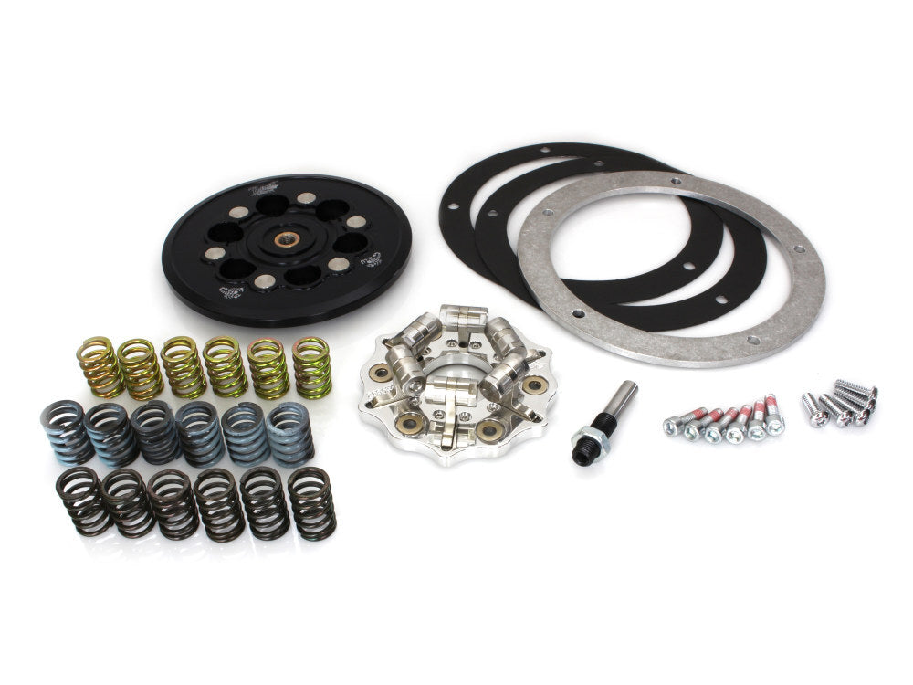 Barnett B-618-30-23098 Lock-Up Pressure Plate Kit for most Big Twin 98-17 w/OEM Cable Clutch