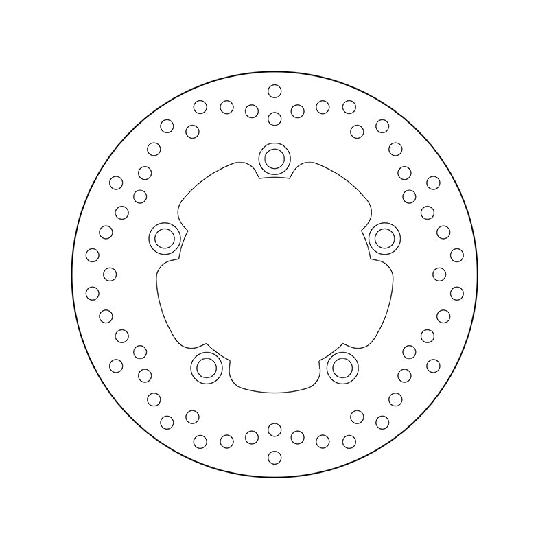 Brembo Serie Oro Fixed Rear Brake Disc for Yamaha YZF R6/YZF R1/SP