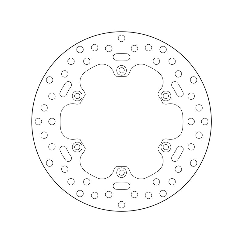 Brembo Serie Oro Fixed Rear Brake Disc for CCM DS 644/R30/most Gas Gas/Husaberg/Husqvarna/KTM Models