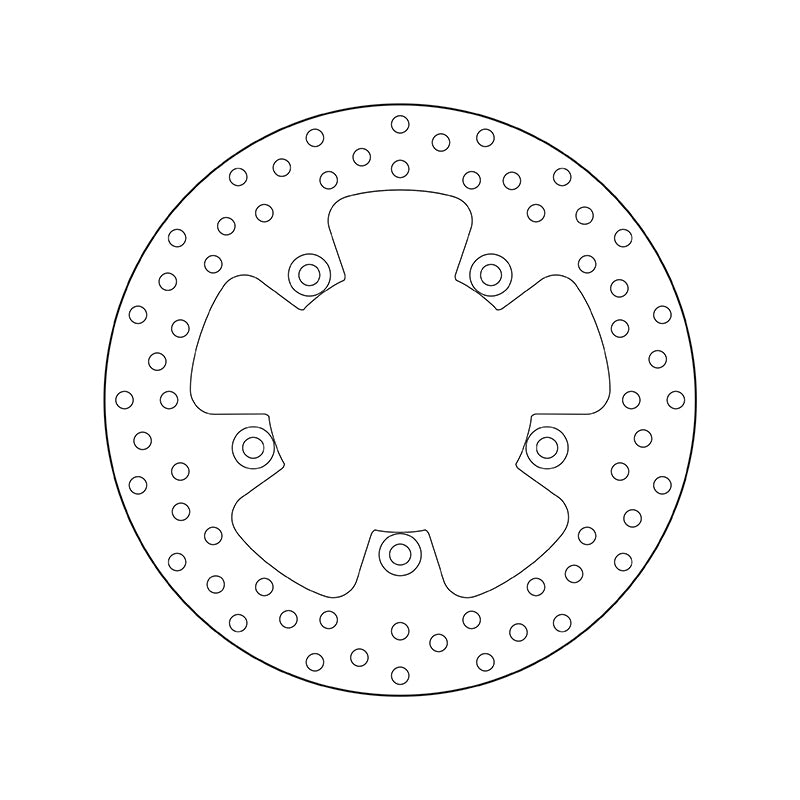 Brembo Serie Oro Fixed Rear Brake Disc for Ducati 999R 03-06