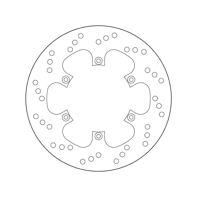 Brembo Serie Oro Fixed Rear Brake Disc for Aprilia Pegaso 650/Benelli 1130/BMW F 650