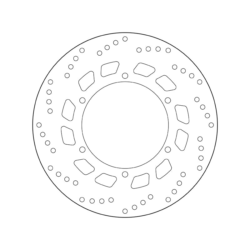 Brembo Serie Oro Fixed Front/Rear Brake Disc for Yamaha Front: TMAX 500/XVS 125/XVS 250/XT600E/XTZ660/XV750/Rear: XT1200Z/FJR 1300