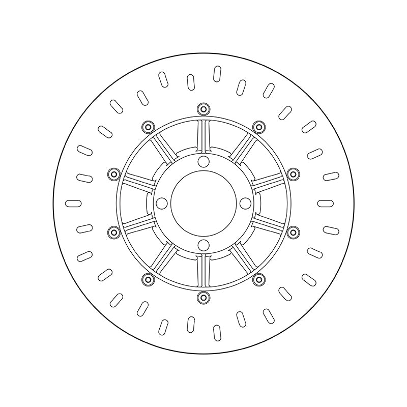 Brembo Serie Oro Fixed Rear Brake Disc for BMW K75/100