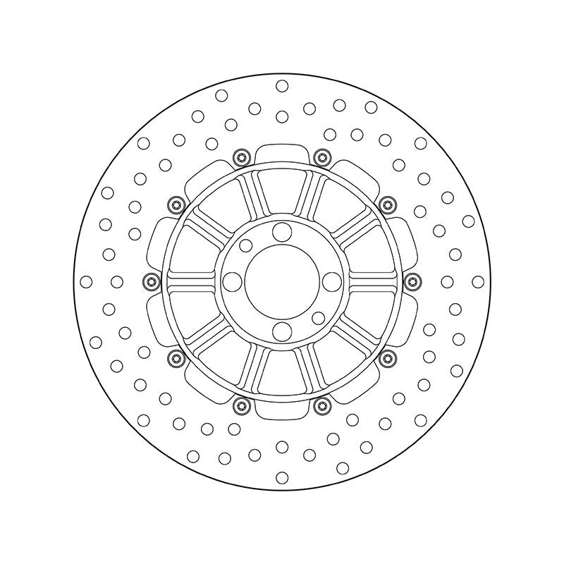 Brembo Serie Oro Fixed Rear Brake Disc for BMW K75/100/K1