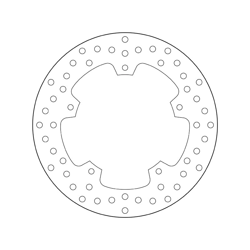 Brembo Serie Oro Fixed Rear Brake Disc for BMW S 1000 R/RR/RR HP4