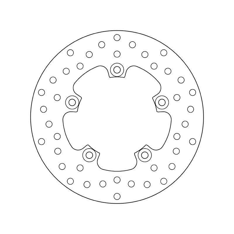 Brembo Serie Oro Fixed Rear Brake Disc for Aprilia 1000 RSV/RSV 4/Tuono Models