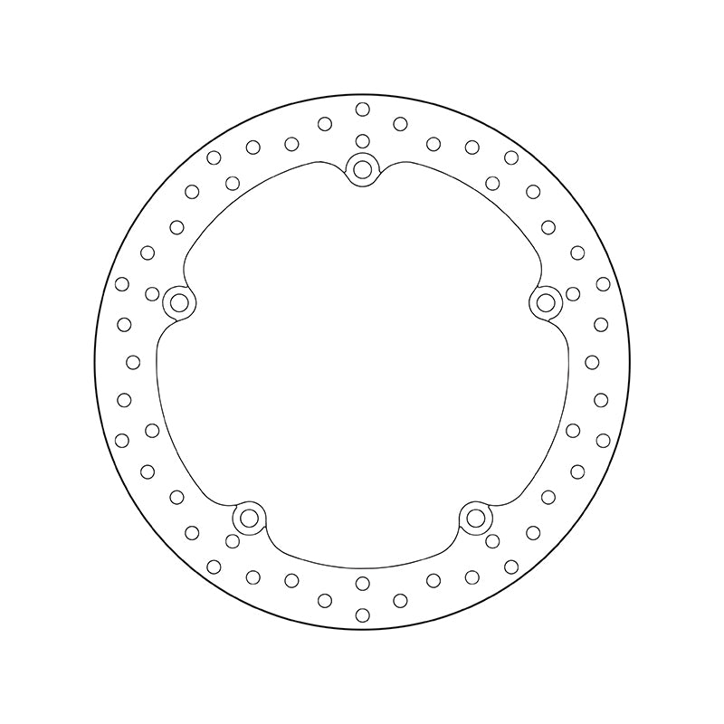 Brembo Serie Oro Fixed Rear Brake Disc for Honda Integra 700/NC S/NC 750 X/NC 750 S