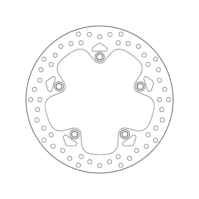 Brembo Serie Oro Fixed Rear Brake Disc for BMW R 1200 GS/Adventure/R 1200 RT/R Nine T