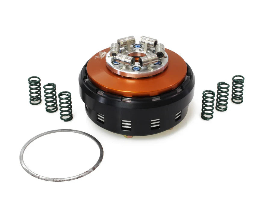 Barnett B-698-30-63710 Complete Lock-Up Clutch w/Basket for Twin Cam 07-17 6 Speed w/Hydraulic Clutch [INTERNAL]