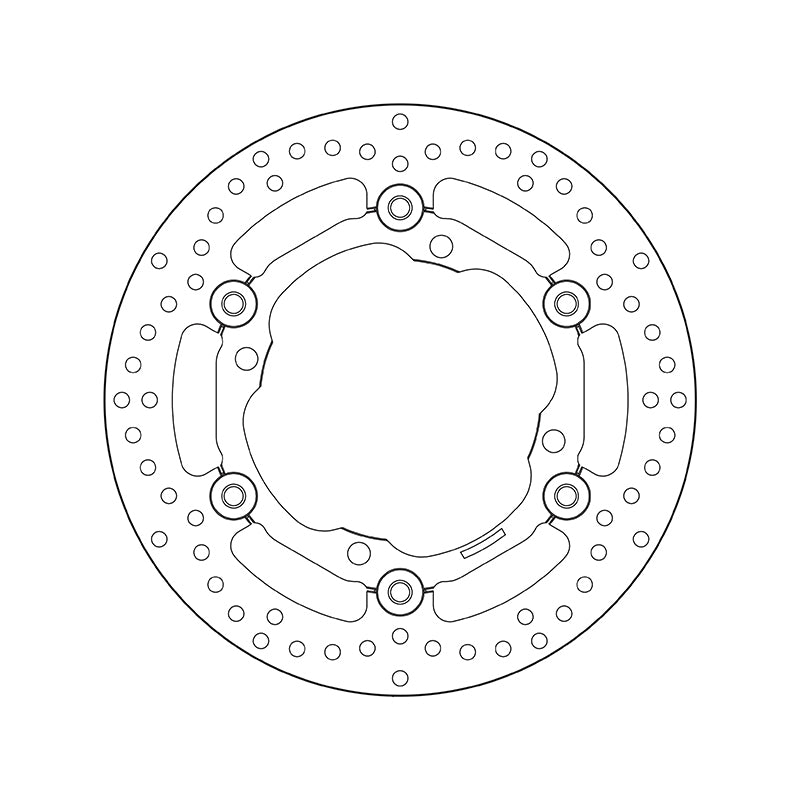 Brembo Serie Oro Floating Front Brake Disc for Suzuki RMZ 250/RMX 450/RMZ