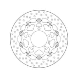 Brembo Serie Oro Floating Front Brake Disc for Kawasaki ZX-6RR/ZX-6R 636 Ninja